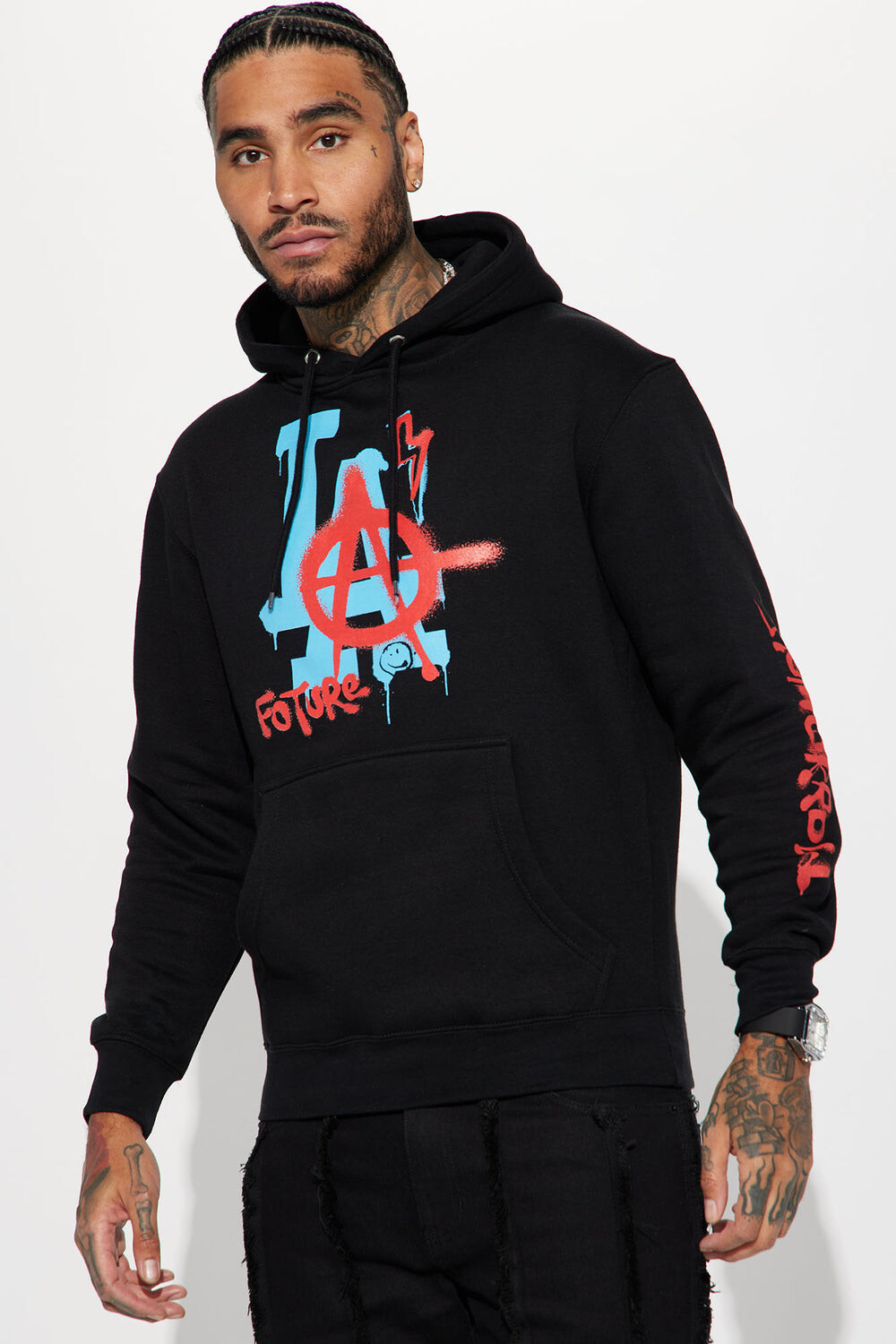 

Худи Fashion Nova TFAF342, черный