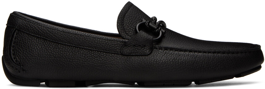 

Черные лоферы для водителей Ferragamo, Черный