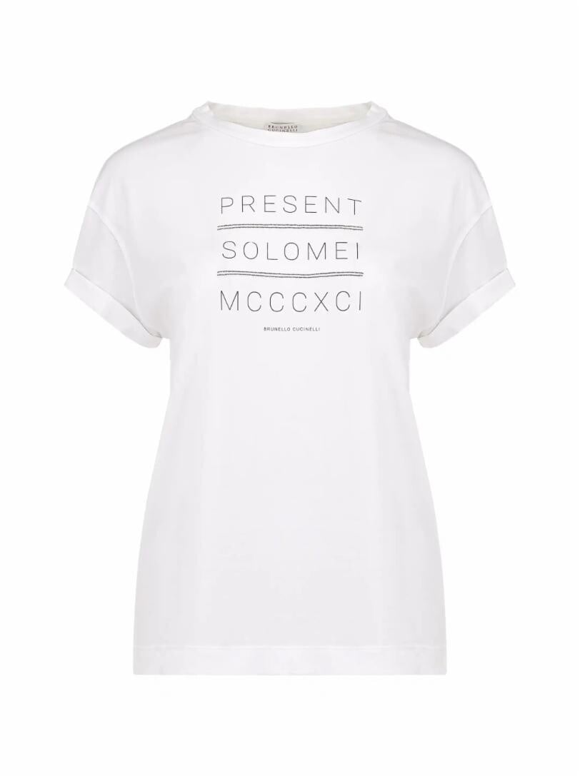 

Хлопковая футболка Brunello Cucinelli