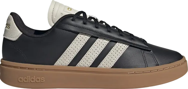 

Кроссовки Adidas Grand Court Alpha 'Black Gum', черный