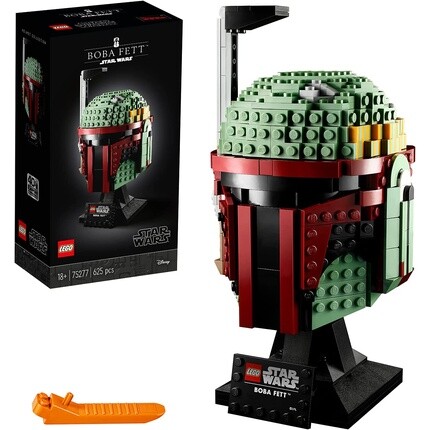 

Конструктор коллекционный Lego 75277 Star Wars шлем Бобы Фетта