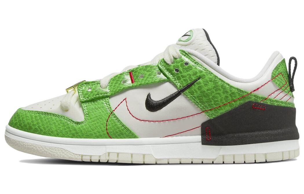 

Кроссовки женские Nike Dunk Low Disrupt 2 Just Do It Snakeskin Green