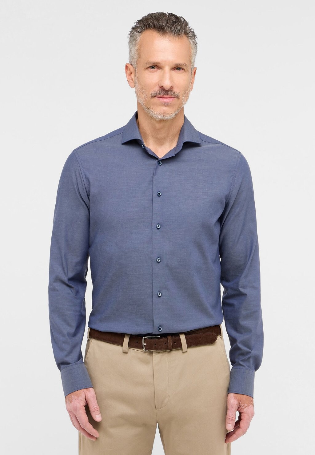 

Рубашка SLIM FIT Eterna, синий