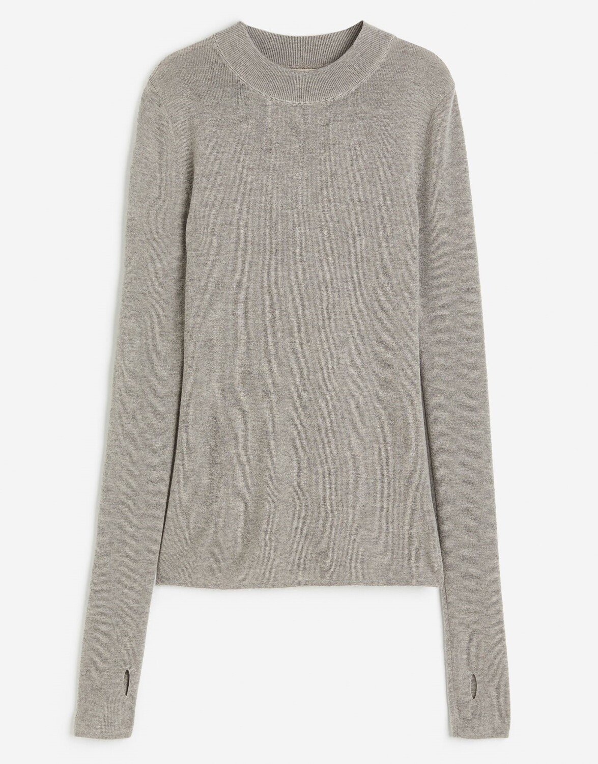 

Джемпер H&M Cashmere-blend, серо-бежевый