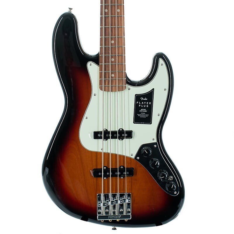 

Fender Player Plus Jazz Bass Pau Ferro, 3 цвета Sunburst