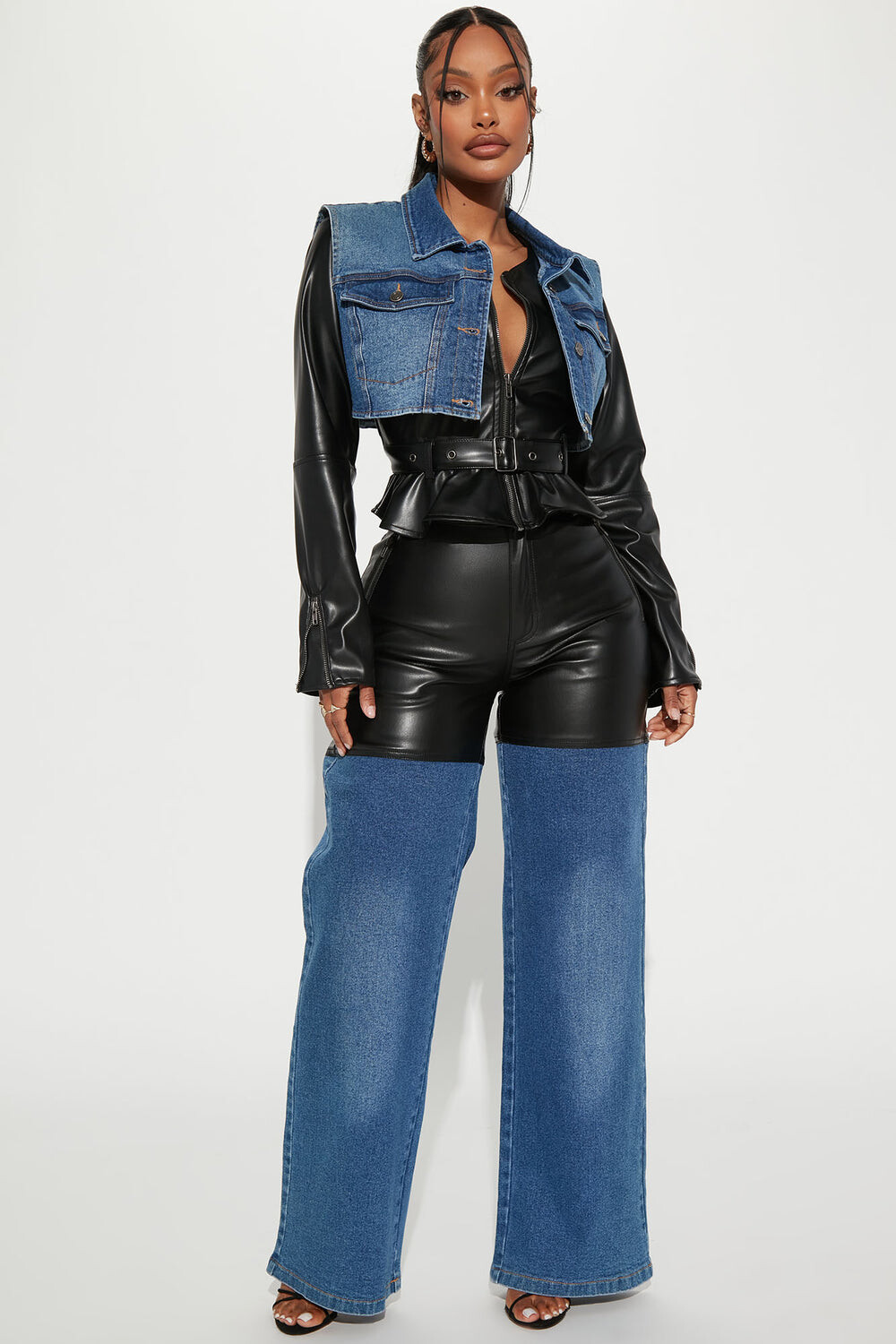 

Джинсы Fashion Nova LP7421BFN, синий