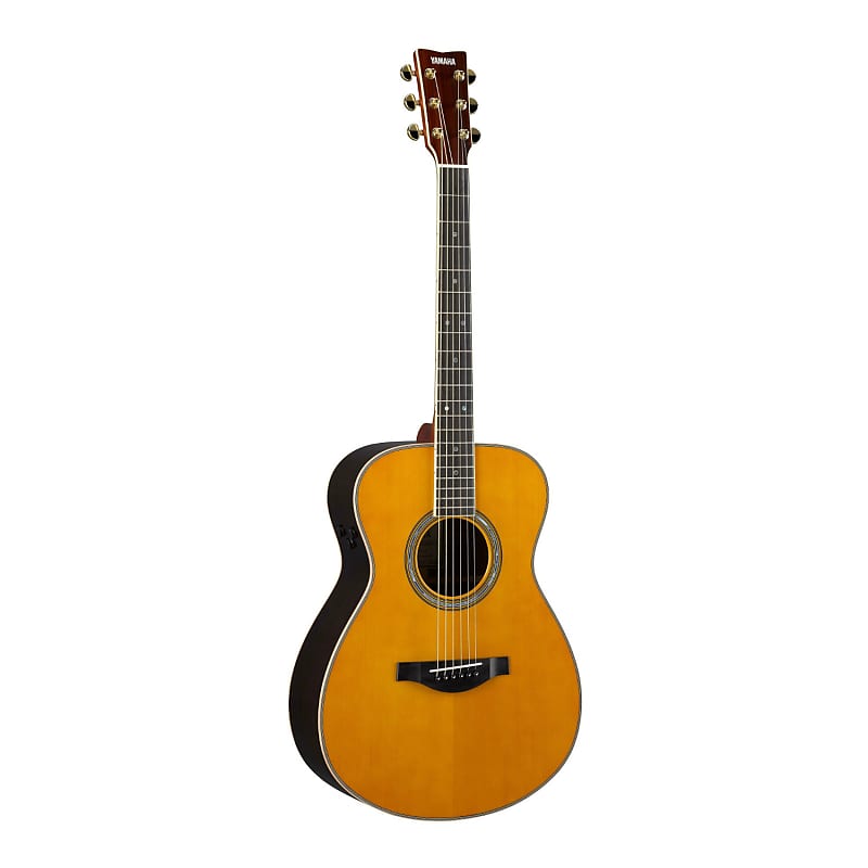 Yamaha LS-TA 6-String Transacoustic Guitar (Vintage Natural, Right-Handed) yamaha ls ta 6 string transacoustic guitar vintage natural right handed
