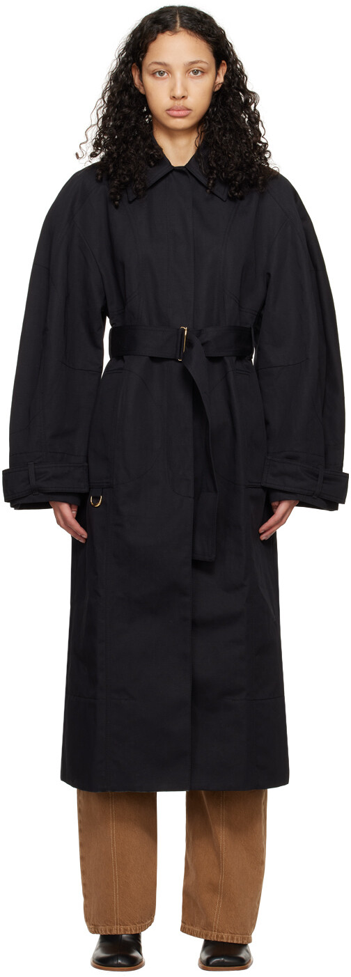 

Черный тренч Les Classiques 'Le trench Bari' Jacquemus