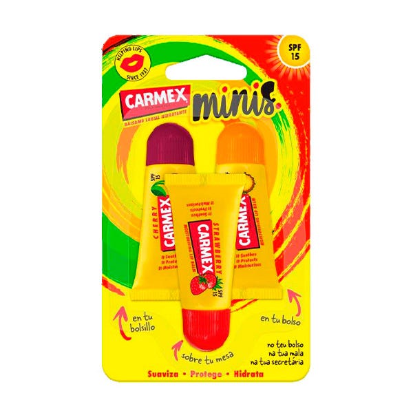 цена Minis 3 шт Carmex