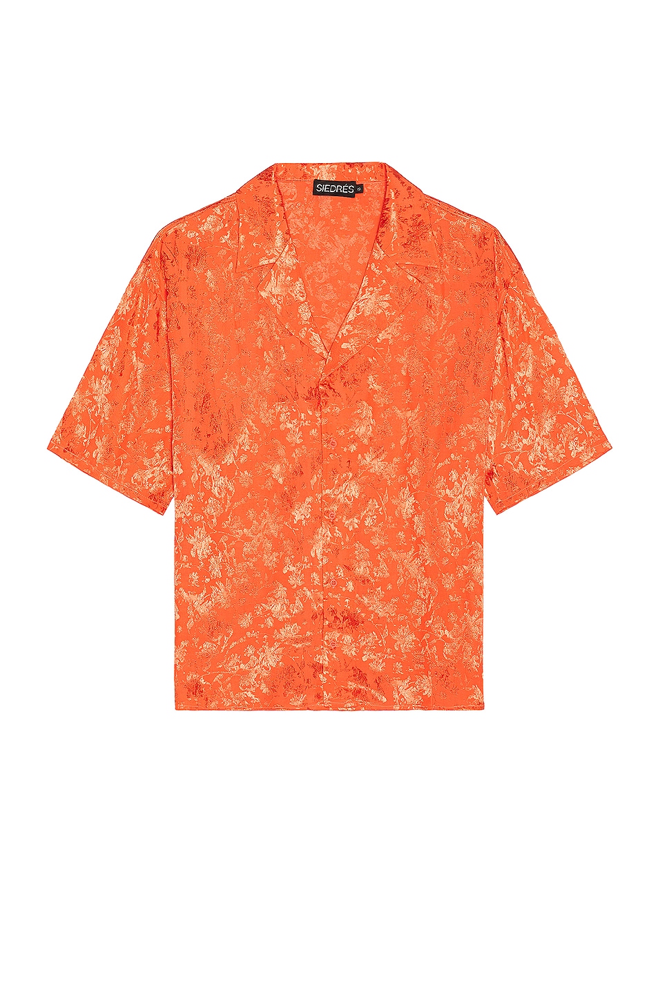 Рубашка Siedres Resort Collar Jacquard, оранжевый