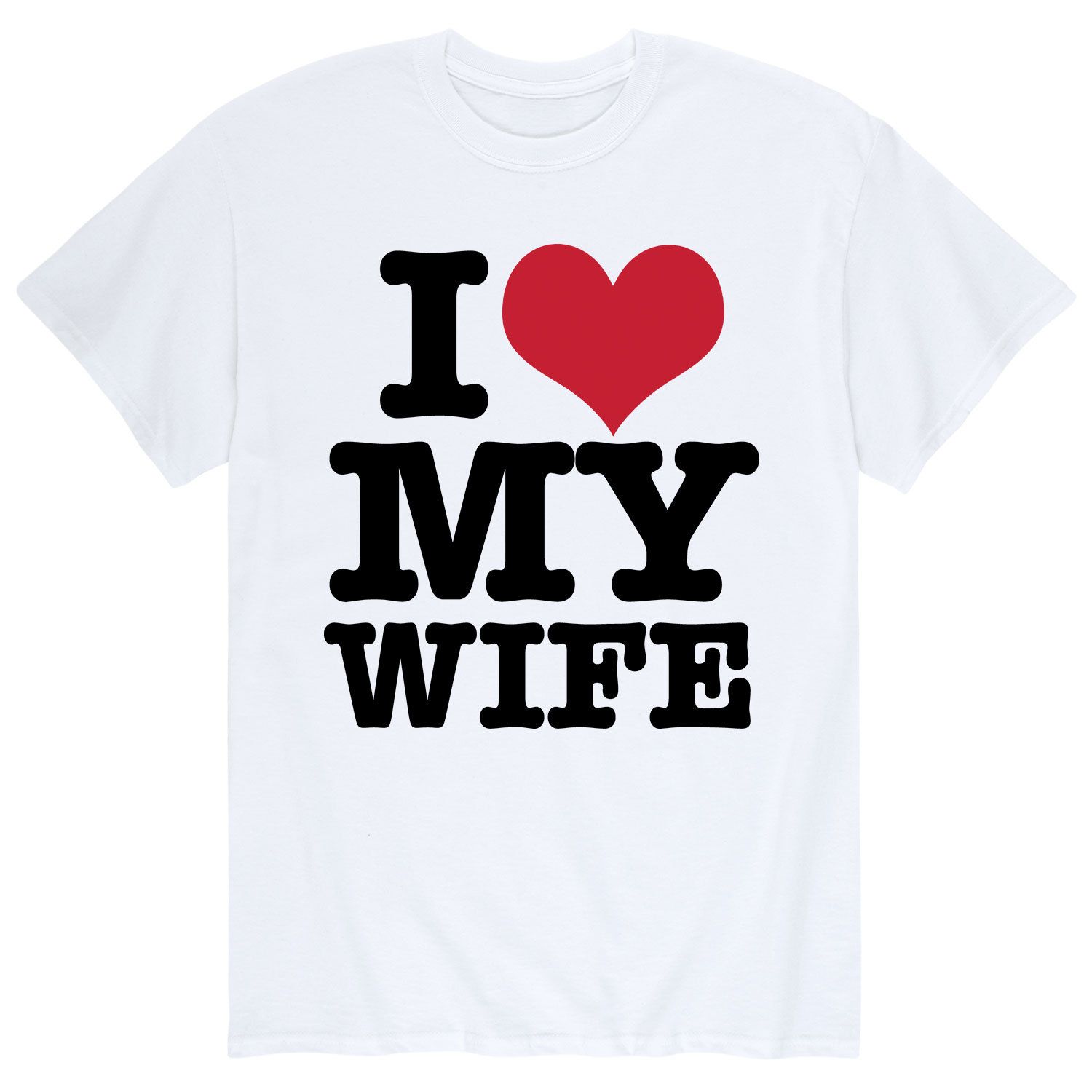 Мужская футболка I Heart My Wife Licensed Character