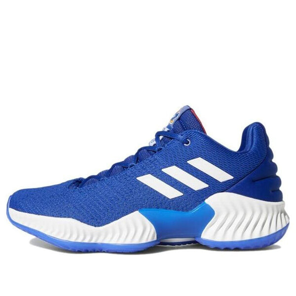 

Кроссовки pro bounce 2018 низкие Adidas, синий