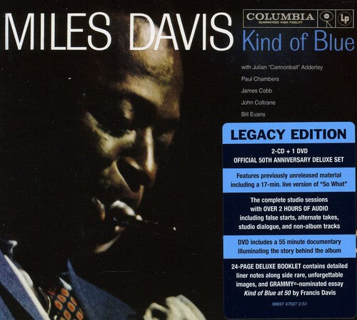 

CD диск Davis, Miles: Kind of Blue: 50th Anniversary Legacy Edition/+DVD