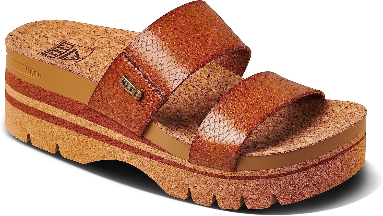 

Босоножки Cushion Vista Higher Reef, цвет Cognac