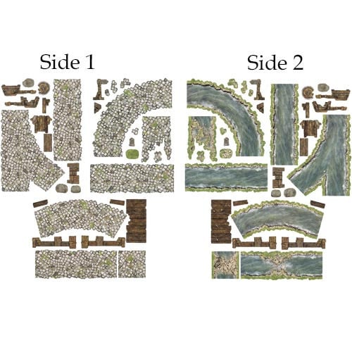 

Аксессуары Battle Systems Battle Systems Terrain: Roads & Rivers