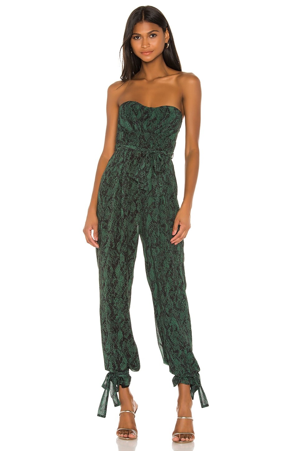 

Комбинезон Michael Costello x REVOLVE Gwendolyn, цвет Green Snake