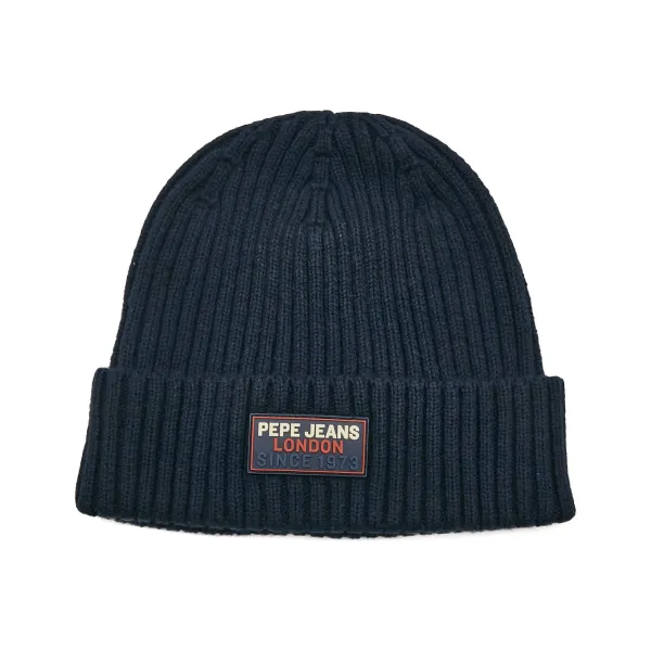 

Шапка Hayes с добавлением шерсти Pepe Jeans London, синий