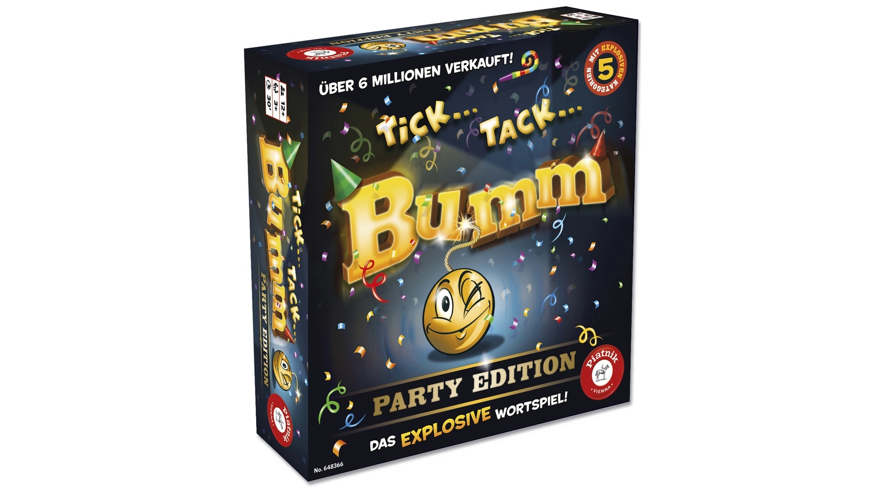 Tick tack boom party edition Piatnik flamingo plastic thumb tack s1x30