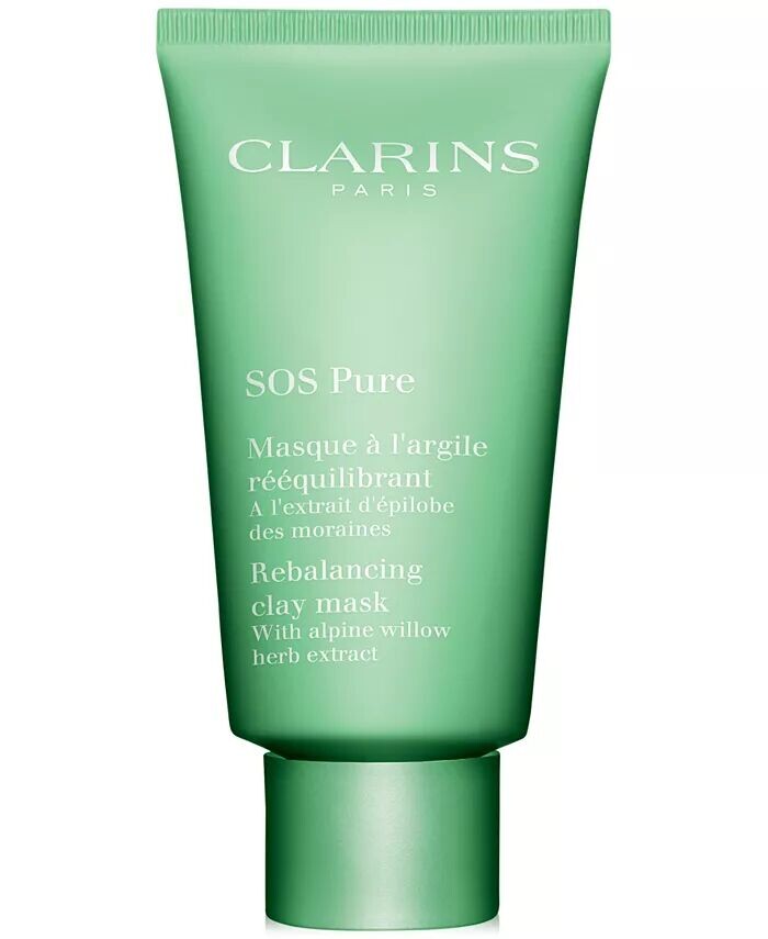 

SOS Pure Балансирующая и матирующая глиняная маска, 2,3 унции Clarins