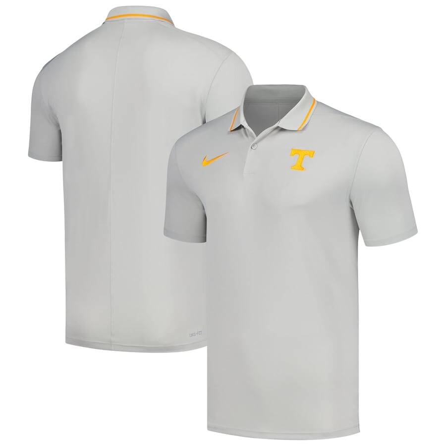 

Поло с коротким рукавом Nike Tennessee Volunteers, серый