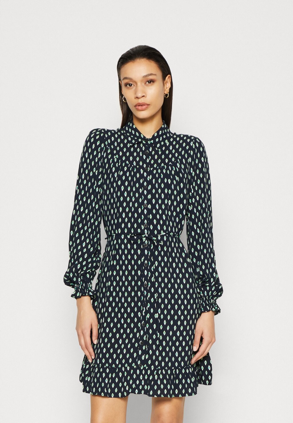 

Платье-рубашка Marks & Spencer, темно-синий
