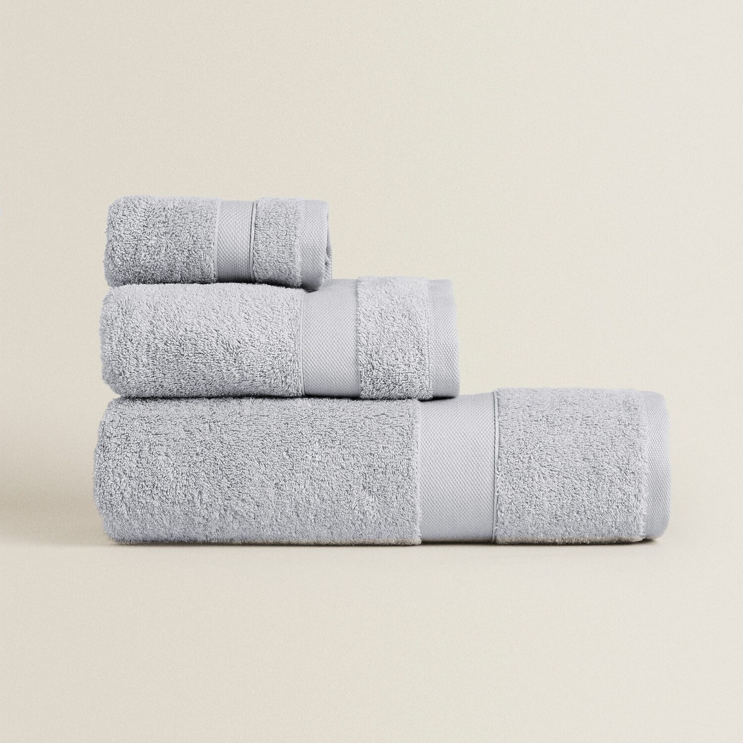 

Полотенце Zara Home Premium Cotton, серый