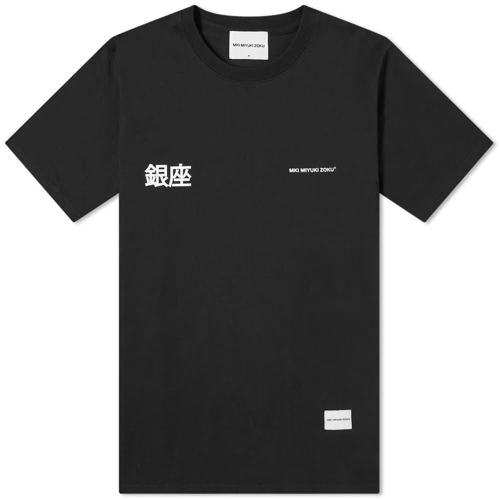 

Футболка MKI Ginza Logo Tee, Черный