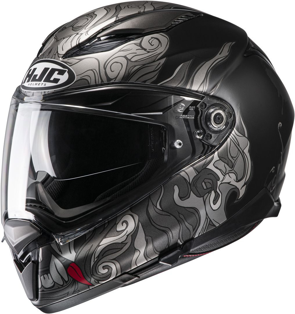 Шлем HJC F70 Spector, черный/серый