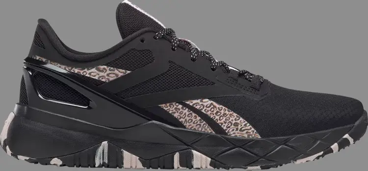 

Кроссовки wmns nanoflex tr 'cheetah' Reebok, черный