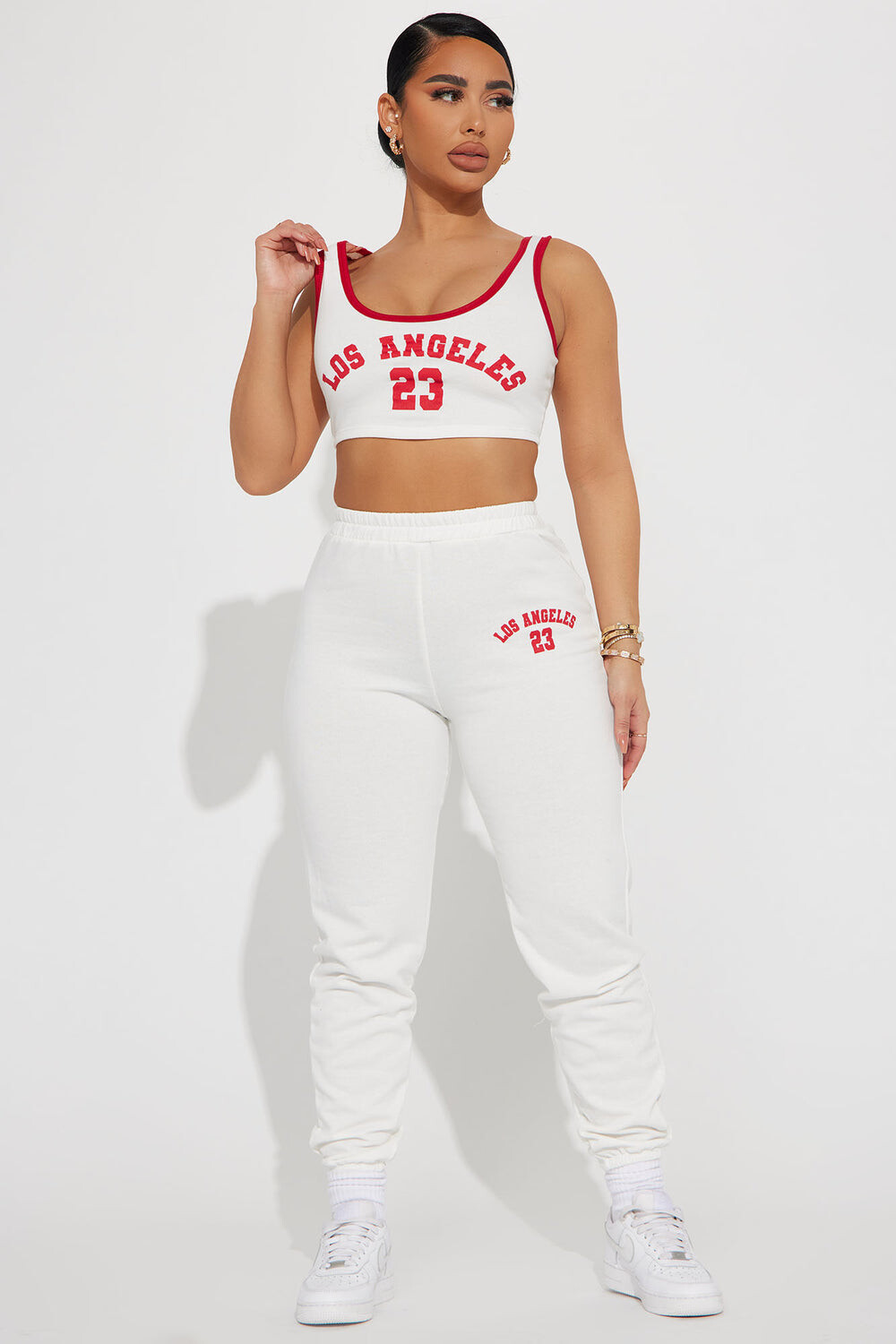 

Джоггеры Fashion Nova MXST4060, белый