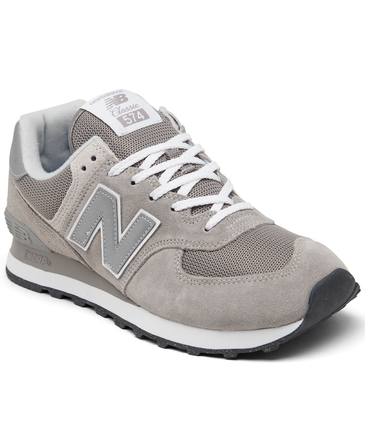 

Мужские повседневные кроссовки 574 от finish line New Balance, серый