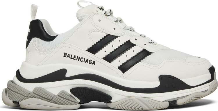 Balenciaga triple cheap x white