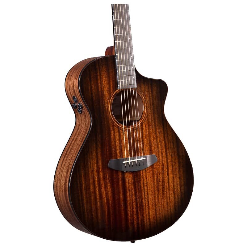 

Гитара Breedlove Wildwood Pro Concert Suede CE из африканского красного дерева A/E, Suede Burst