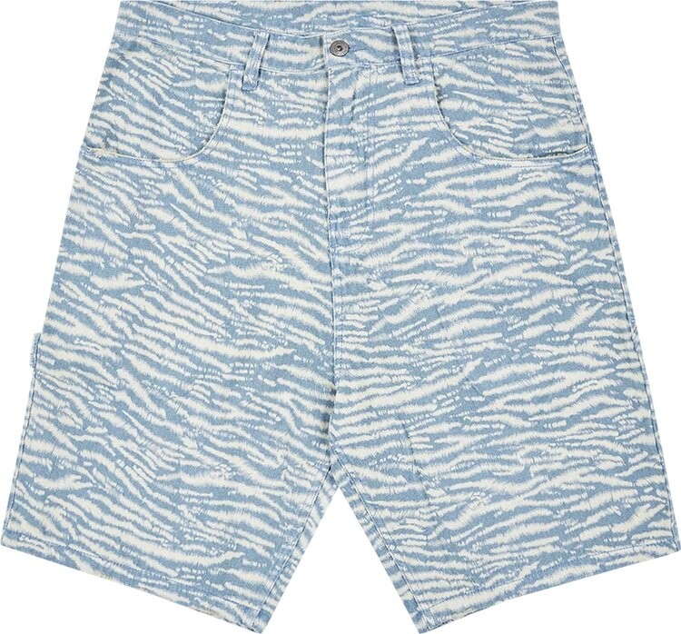 

Шорты Pleasures Saturn Denim Shorts 'Blue', синий