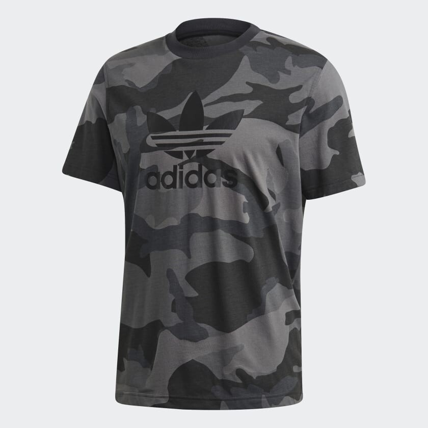 

Футболка adidas Camouflage Trefoil,, Серый