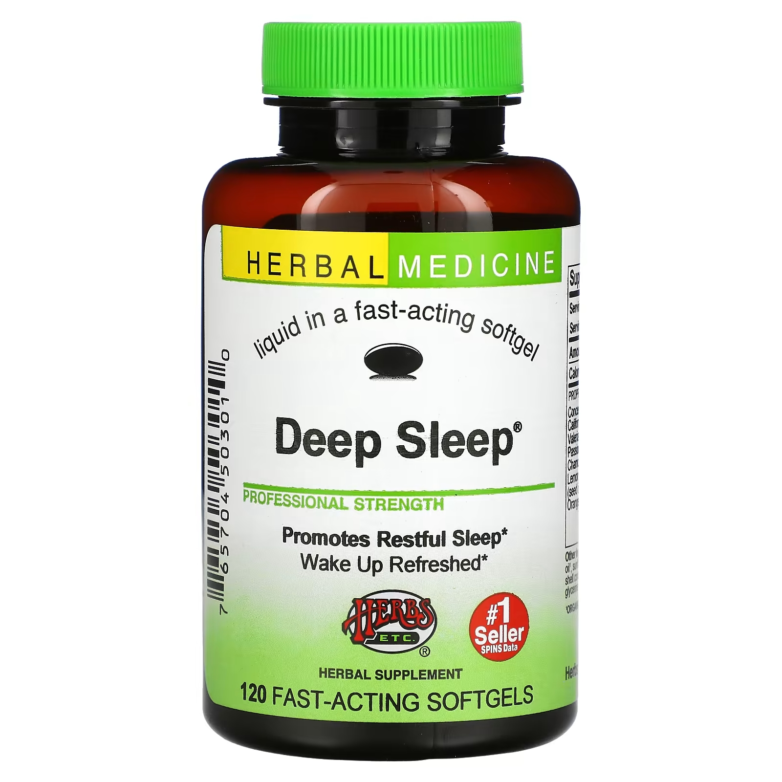 Травяная Добавка Herbs Etc. Deep Sleep, 120 капсул цена и фото