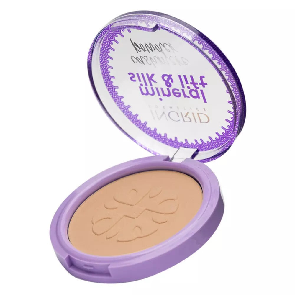 

Ingrid Прессованная пудра Mineral Silk & Lift с минералами 03 8г