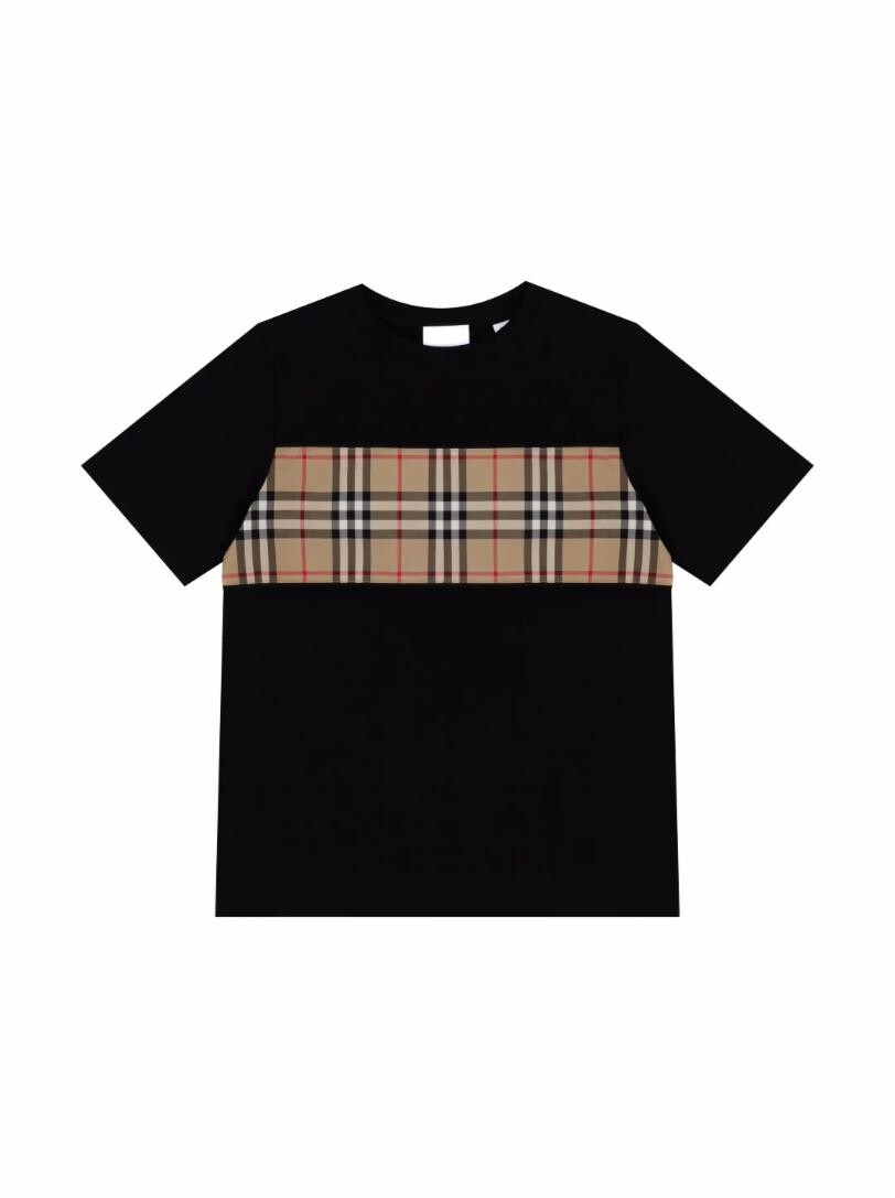 

Хлопковая футболка с логотипом Burberry