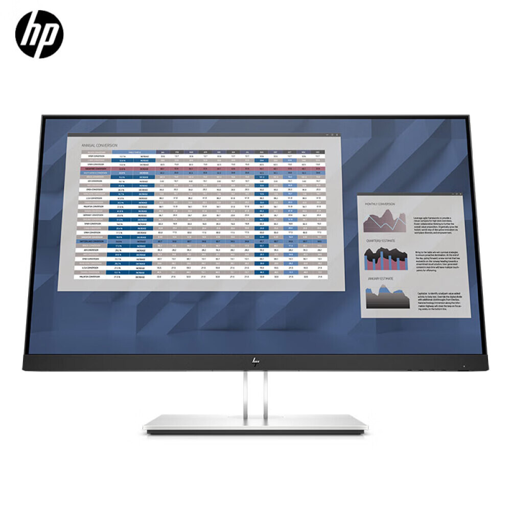 

Монитор HP E27G4 27" IPS Full HD с узкой рамкой, синий