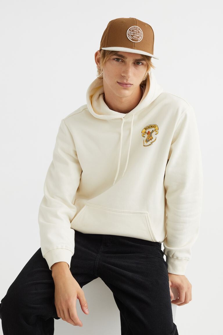 

Кепка с козырьком и аппликацией H&M, светло-коричневый