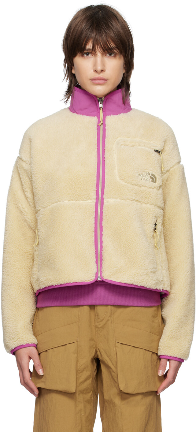 

Бежевая куртка с экстремальным ворсом The North Face, Бежевый