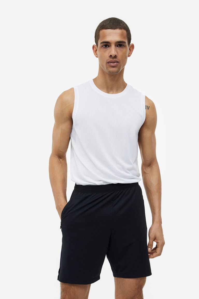 

Майка для бега DryMove H&M, белый