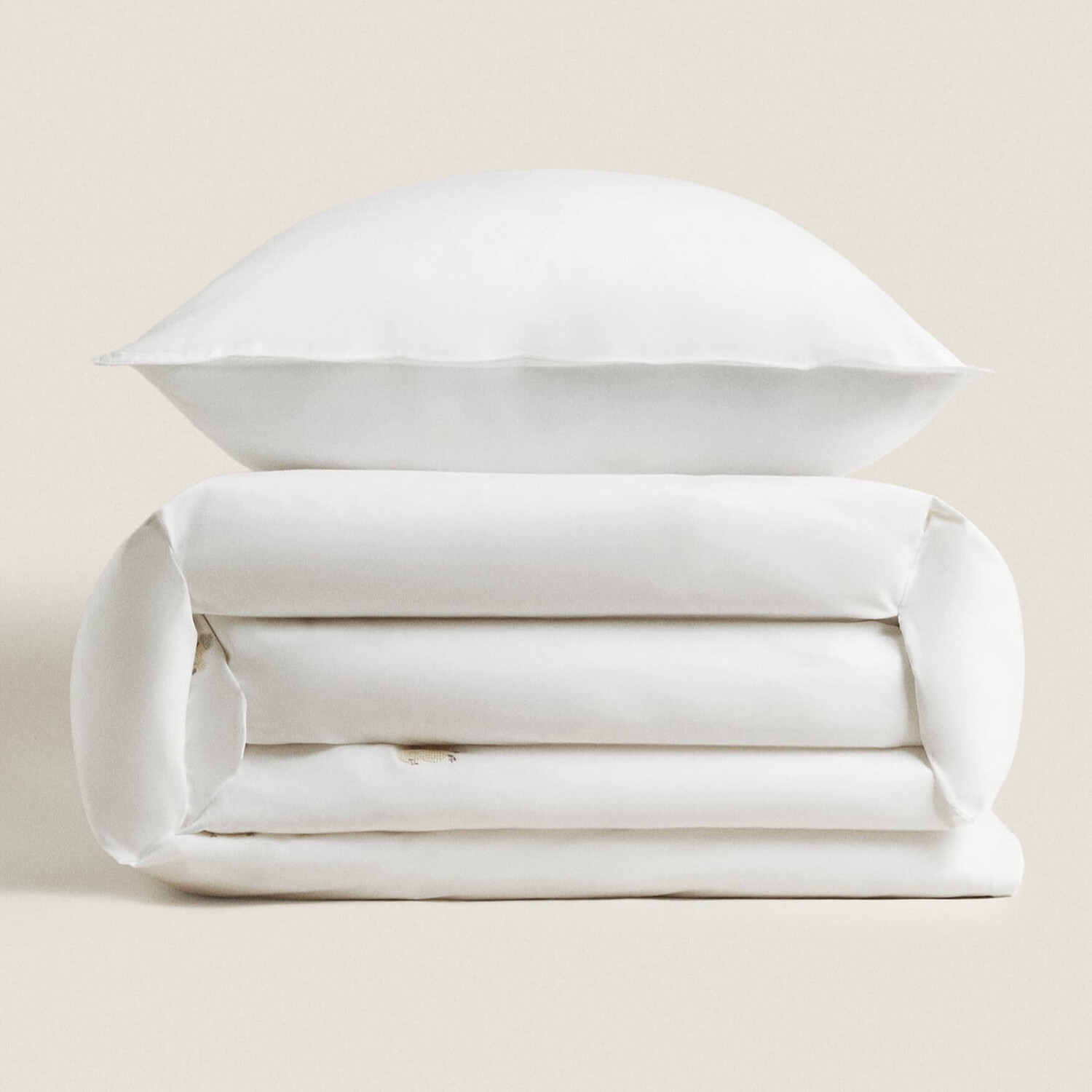 

Пододеяльник с вышивкой Zara Home, белый
