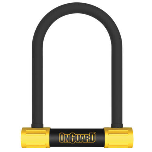 

Противоугонная сигнализация u Onguard Smart Alarm U-Lock-124x208mm-16mm, черный / черный / желтый