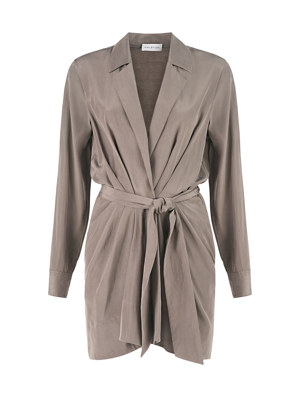 

Мини-платье Margo из крепдешина со сборками Halston