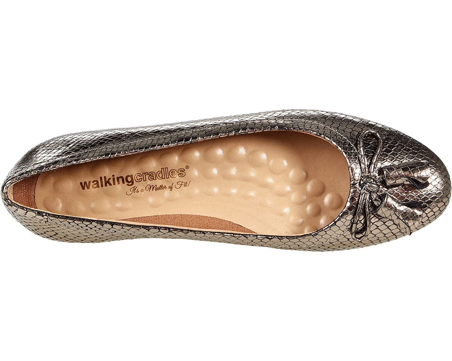 

Туфли на плоской подошве Bethany Walking Cradles, бетани бронзовый змей