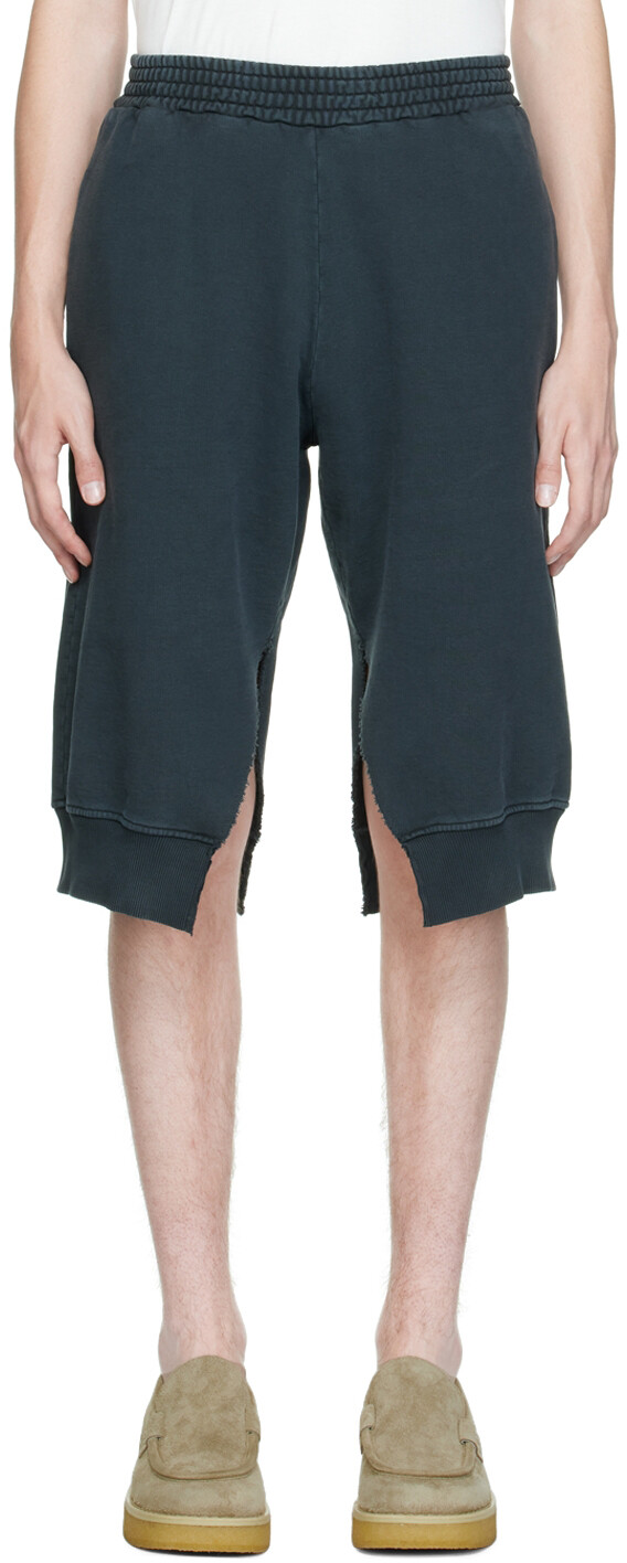 

Эксклюзивные черные шорты SSENSE MM6 Maison Margiela