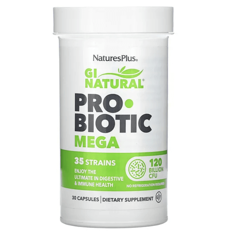 Пробиотики NaturesPlus 120 млрд, 30 капсул williams nutrition probiotic advantage добавка для полости рта с натуральным вкусом корицы 50 леденцов