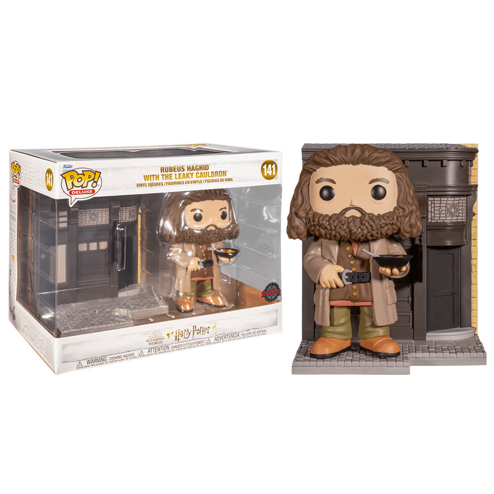 Заказать Фигурка Funko Pop! Deluxe Wizarding World Harry Potter, Рубеус  Хагрид и Дырявый Котёл – цены, описание и характеристики в «CDEK.Shopping»