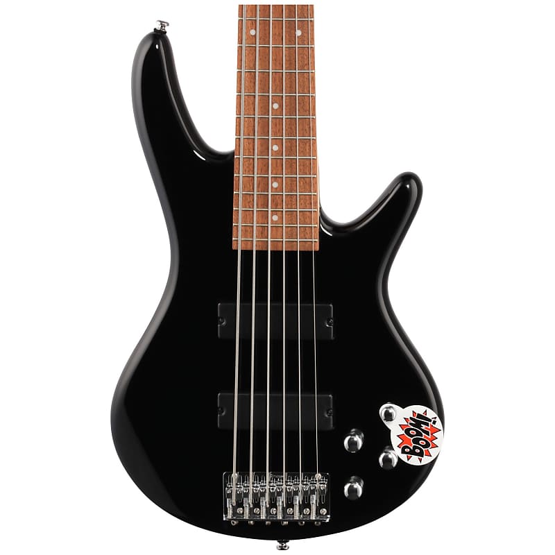 6-струнная электрическая бас-гитара Ibanez GSR206, черный